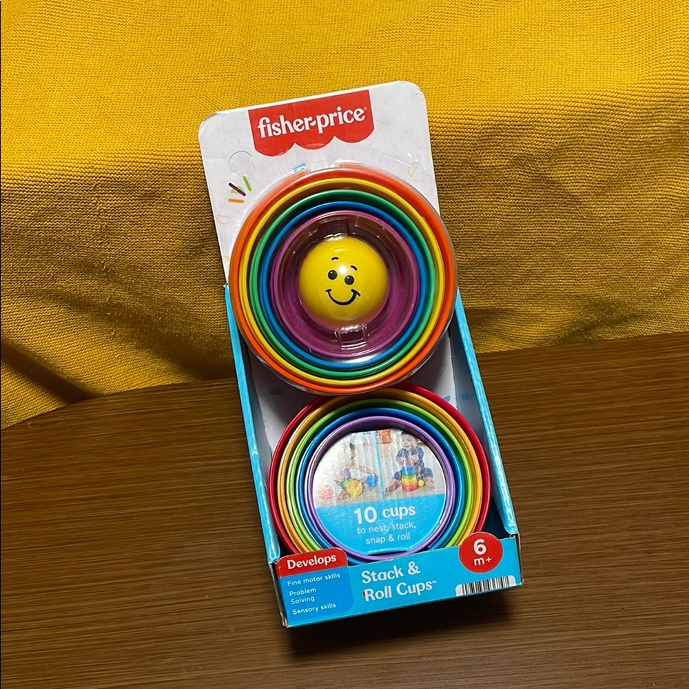 Fisher-Price Rainbow Nesting Cups